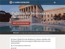 Tablet Screenshot of chamberlitigation.com